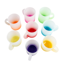 Kubek Szroniony Gradient Pomarańczowy