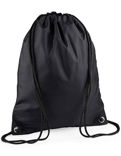 Nieprzemakalny worek na siłownię z usztywnionymi rogami 11L BagBase - Black