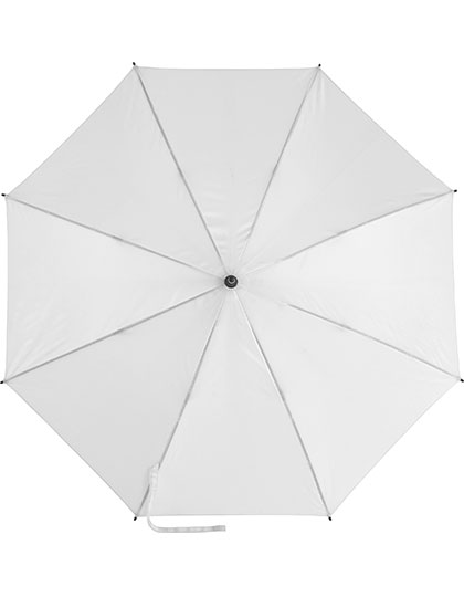 Automatyczna parasolka z włókna szklanego - White