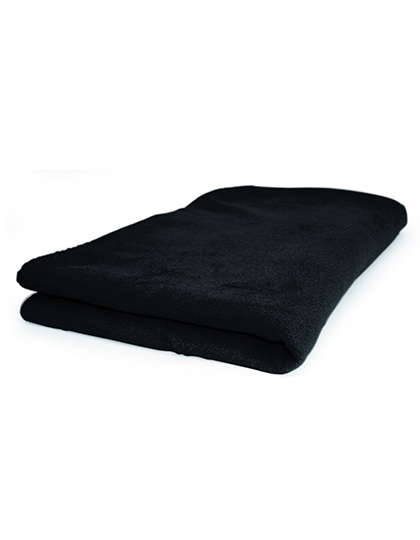Piknikowy koc z odczepianym paskiem antymechaceniowy L-merch - Black