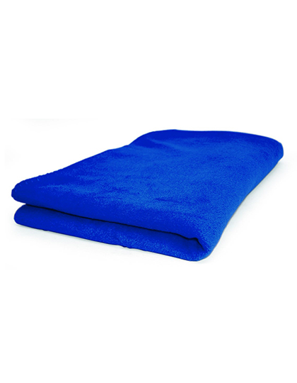 Piknikowy koc z odczepianym paskiem antymechaceniowy L-merch - Navy Blue