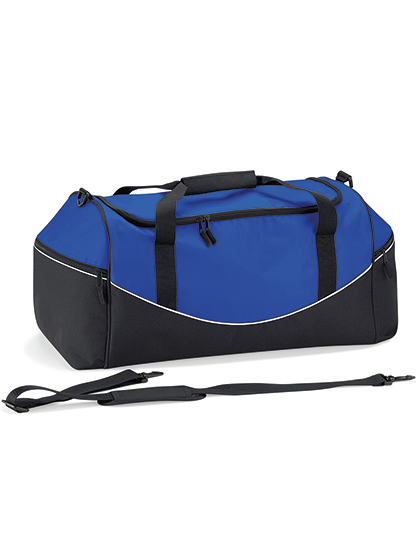 Torba sportowa 55L z paskiem - Bright Royal & Black