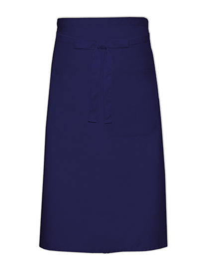 Fartuch kuchenny z kieszenią wytrzymały do prania 60°C Link Kitchen Wear - Navy