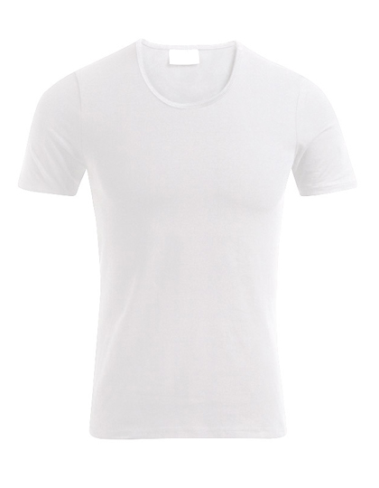 Dopasowany t-shirt męski z krótkim rękawem Promodoro Promodoro - White