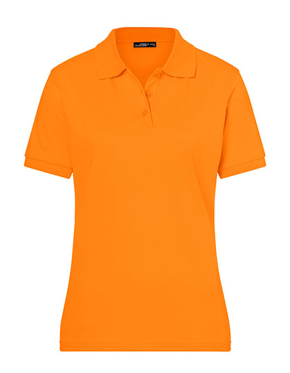 Koszulka polo sportowa damska z mankietami James&Nicholson - Orange