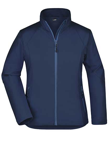 Damska kurtka softshellowa slim - Navy