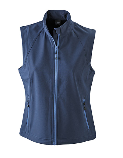 Damska kamizelka softshell wodoodporna - Navy