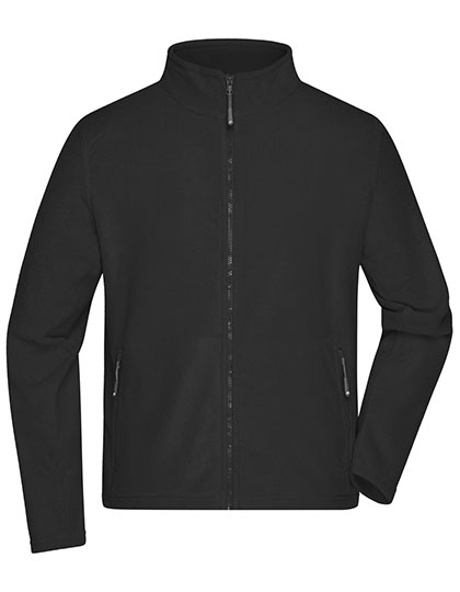 Kurtka polarowa męska ze stójką - Black