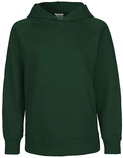 Bluza dziecięca z kapturem - Bottle Green