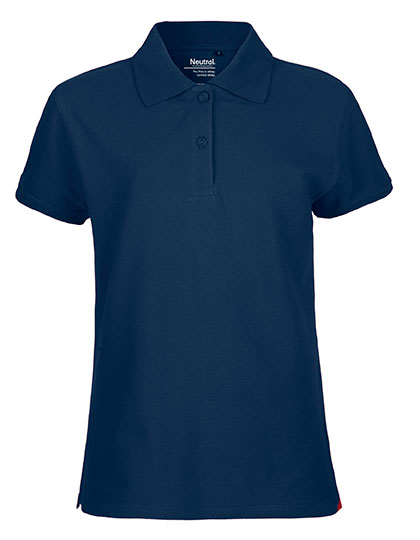 Damska koszulka polo z bawełny Fairtrade krótki rękaw Neutral - Navy