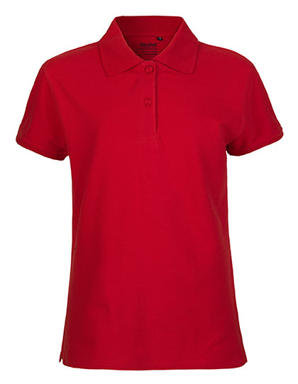 Damska koszulka polo z bawełny Fairtrade krótki rękaw Neutral - Red