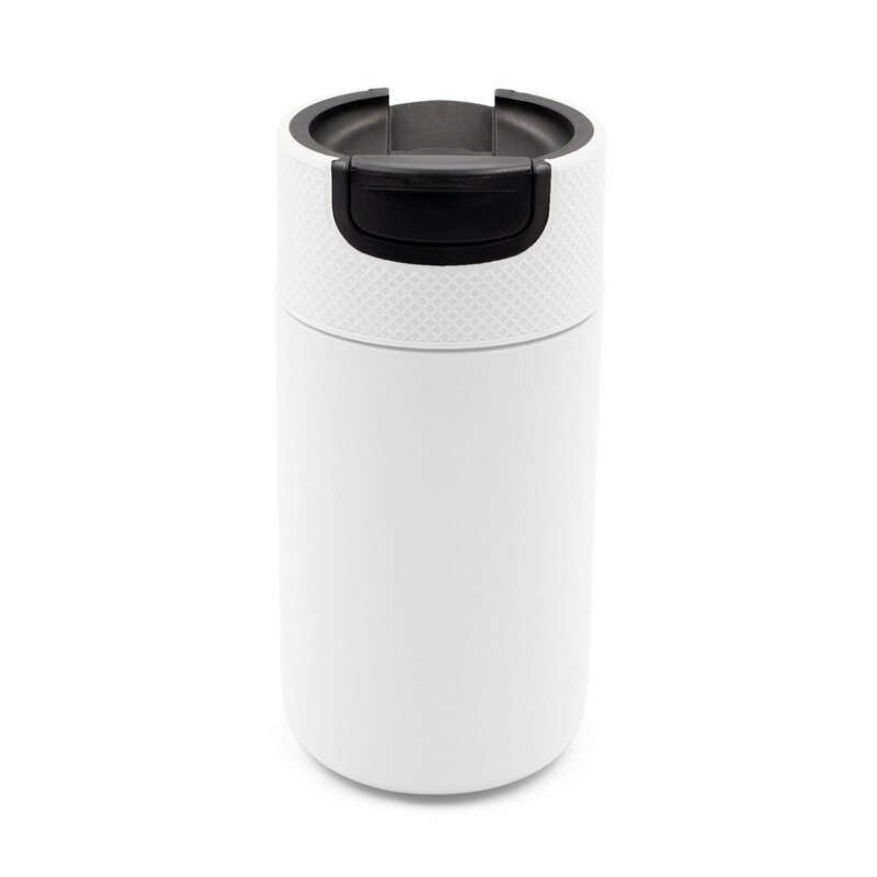Kubek termiczny 400ml Raylee - biały