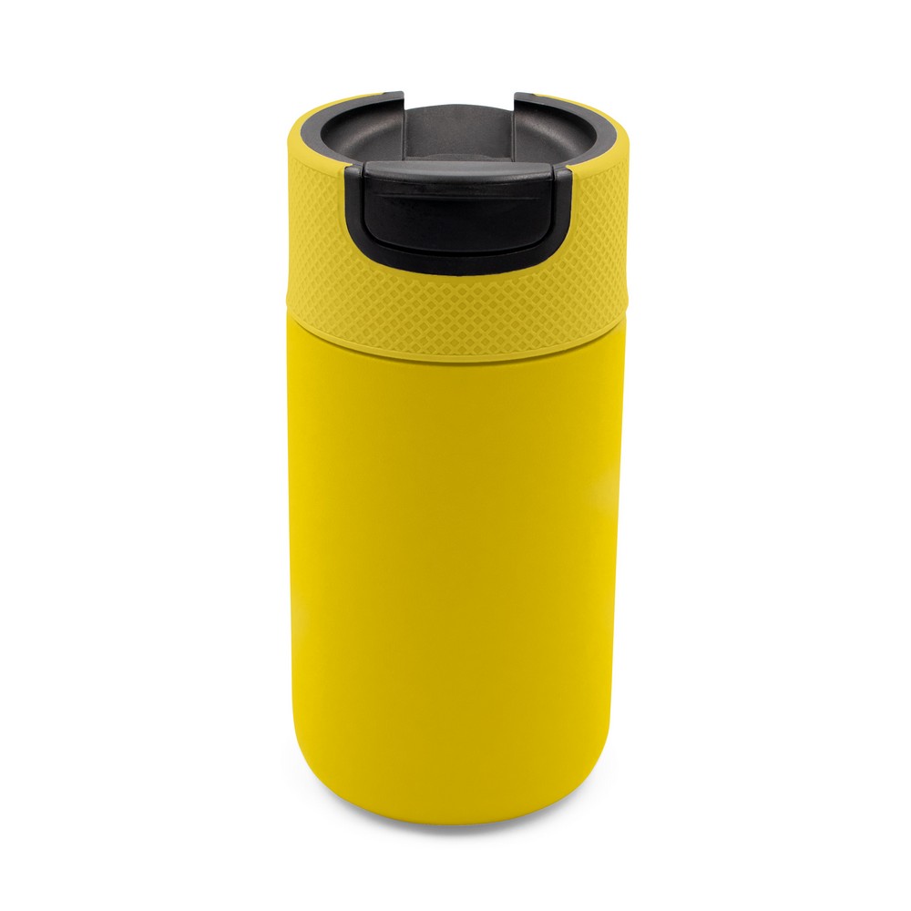 Kubek termiczny 400 ml | Raylee - zółty