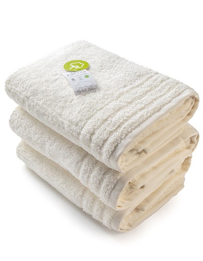 [AR503-1000283817] Ręcznik do rąk z organicznej bawełny - White